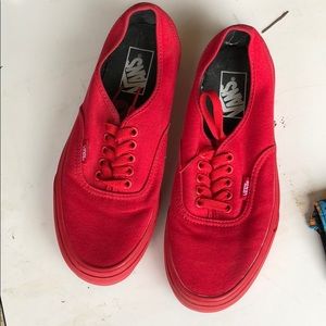 Red Vans